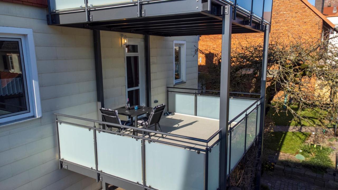 Ferienwohnung Zur Burg Trendelburg Exteriör bild