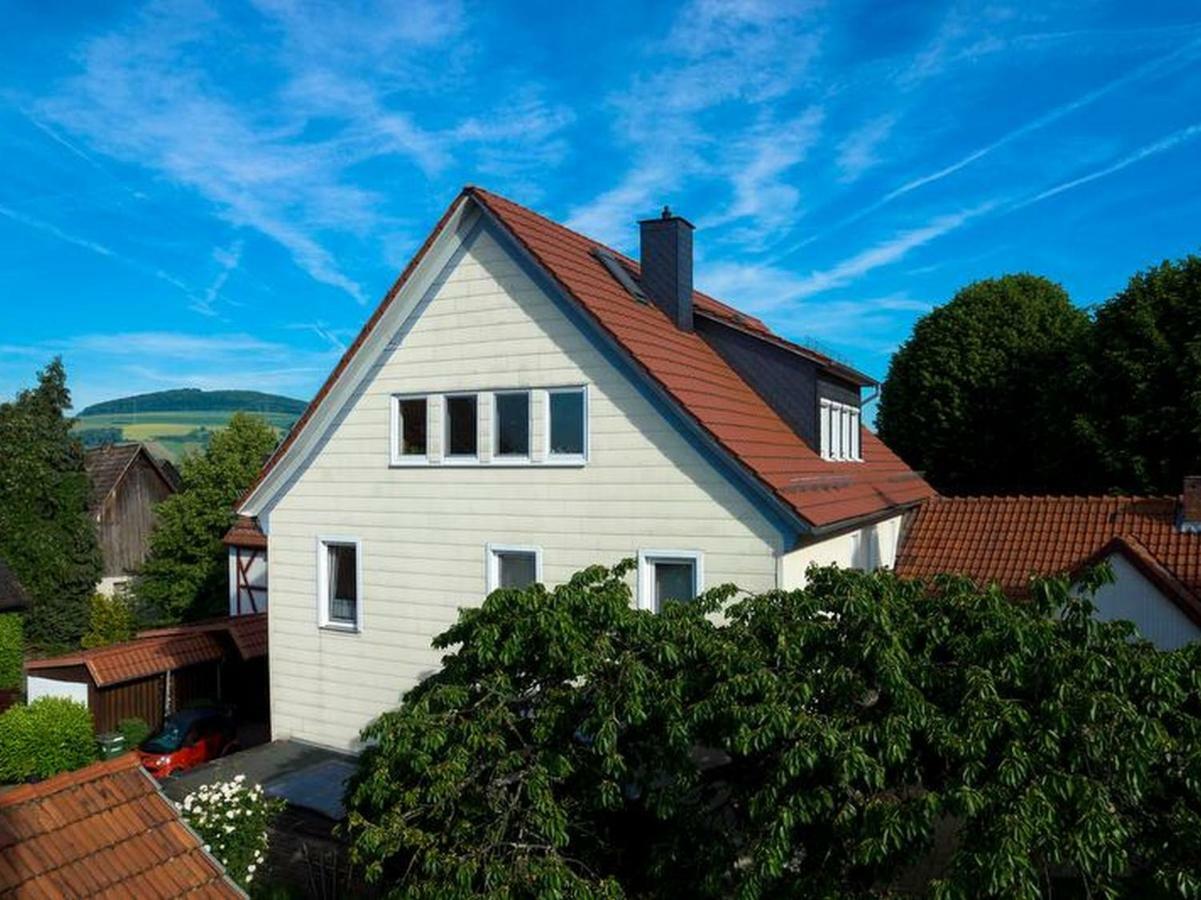 Ferienwohnung Zur Burg Trendelburg Exteriör bild