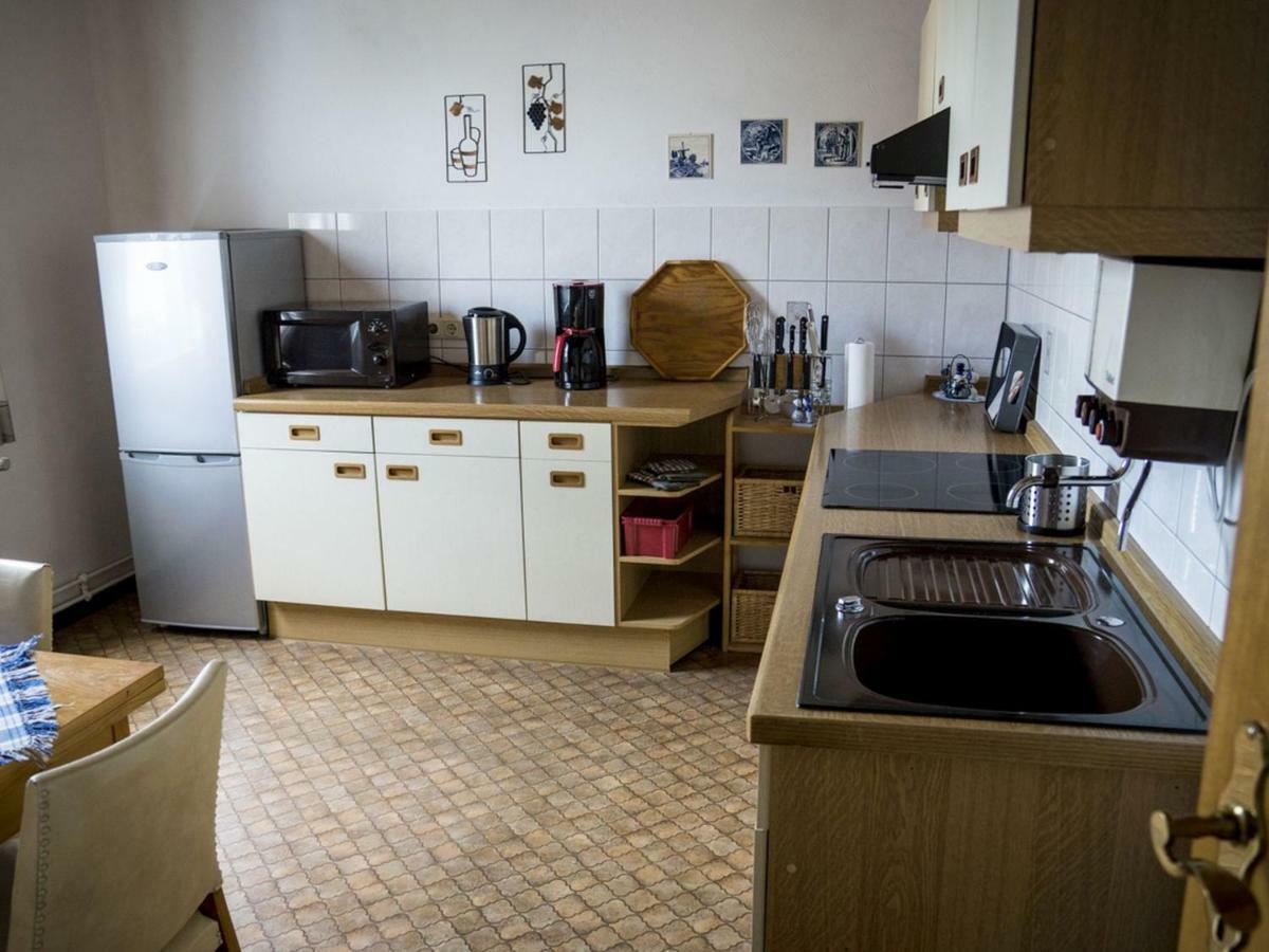 Ferienwohnung Zur Burg Trendelburg Exteriör bild